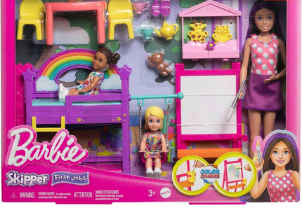 Mattel Barbie Chelsea, Skipper & Fashionistas Collection - Cupcake Baking, Daycare & 65th Anniversary Dolls