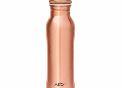 Měděná láhev na vodu Milton 950 ml | Odolná proti protečení, bez BPA | Inspirováno ájurvédou | Láhev na vodu do lednice, udržuje vodu studenou, chladící a termální láhev na vodu pro studené nápoje