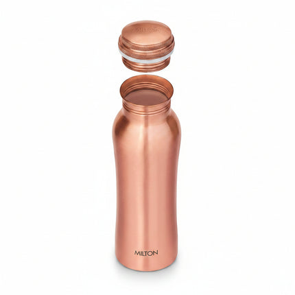 Milton Copper Water Bottle 950ml Leak Proof BPA Free Ayurvedic Fridge Bottle