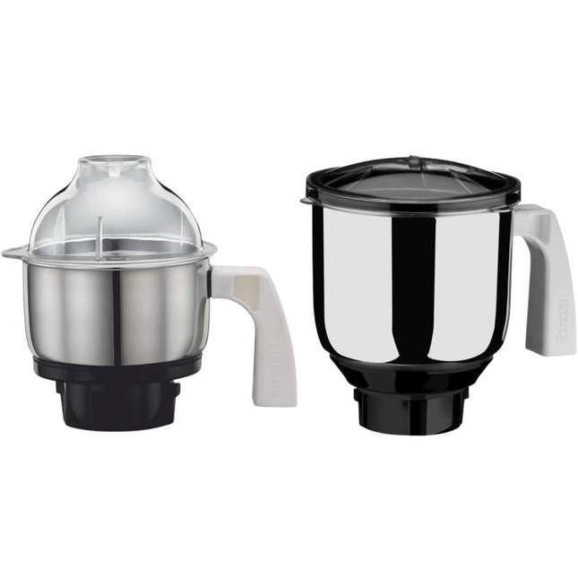 Preethi Mixer Grinder Jar MGA 504 / MGA 511 / MGA 514  Compatible with Blue Leaf Diamond, Platinum, Popular Galaxy  Chutney Jar, Dry Jar, Liquid Jar  4‑Pin Jar for All Models