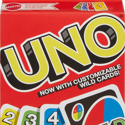 Mattel Card Games UNO Flip No Mercy SkipBo Phase 10 Family Games Collection