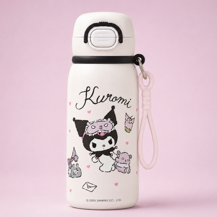 Character Design 500ml 600ml Insulated Stainless Steel Water Bottle School Office Travel Gift