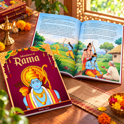 Indian Mythology Stories for Kids Pack of 5 Books Ram Shiva Hanuman Ganesha Vishnu