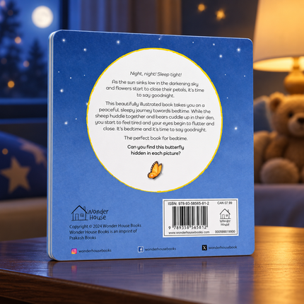 Good Night Bedtime Story Book for Toddlers Sleep Routine Emotional Learning Board Book