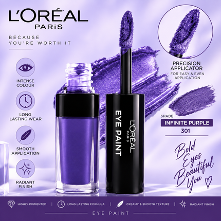 L'Oréal Paris Eye Makeup Collection Eyeshadow  Infallible Grip 36H Gel Eyeliner Pencil Waterproof