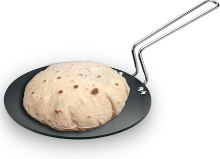 Hawkins Futura Non-stick Concave Tava Griddle Thick with Steel Handle