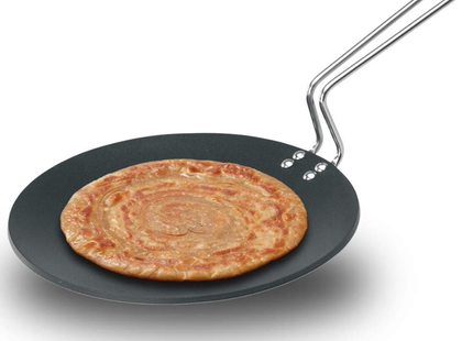 Hawkins Futura Non-stick Concave Tava Griddle Thick with Steel Handle